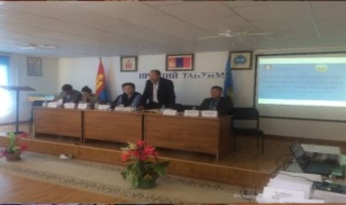 Аймаг дундын отрын бүс нутгуудад үүрэг бүхий орон тооны бус зөвлөлийн хурлын арга хэмжээг зохион байгуулав.